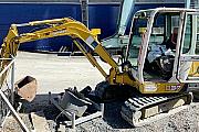 Minibagger-Yanmar-B37-2A gebraucht