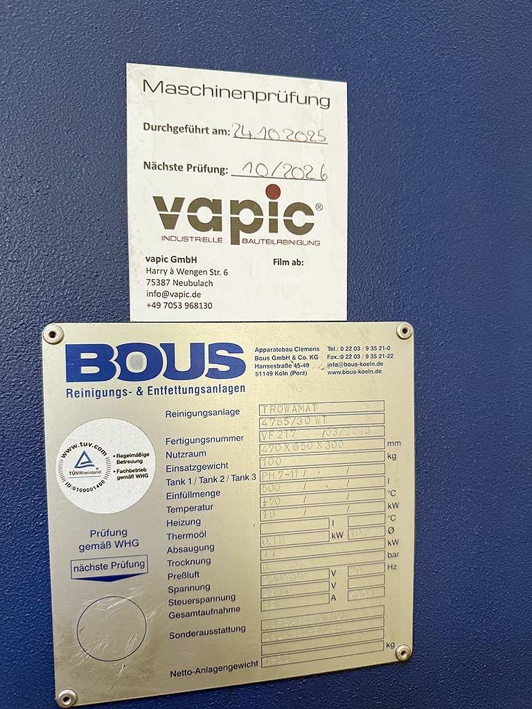 Bous Trowamat 4765/30 WT Cleaning System - Thumbnail 4