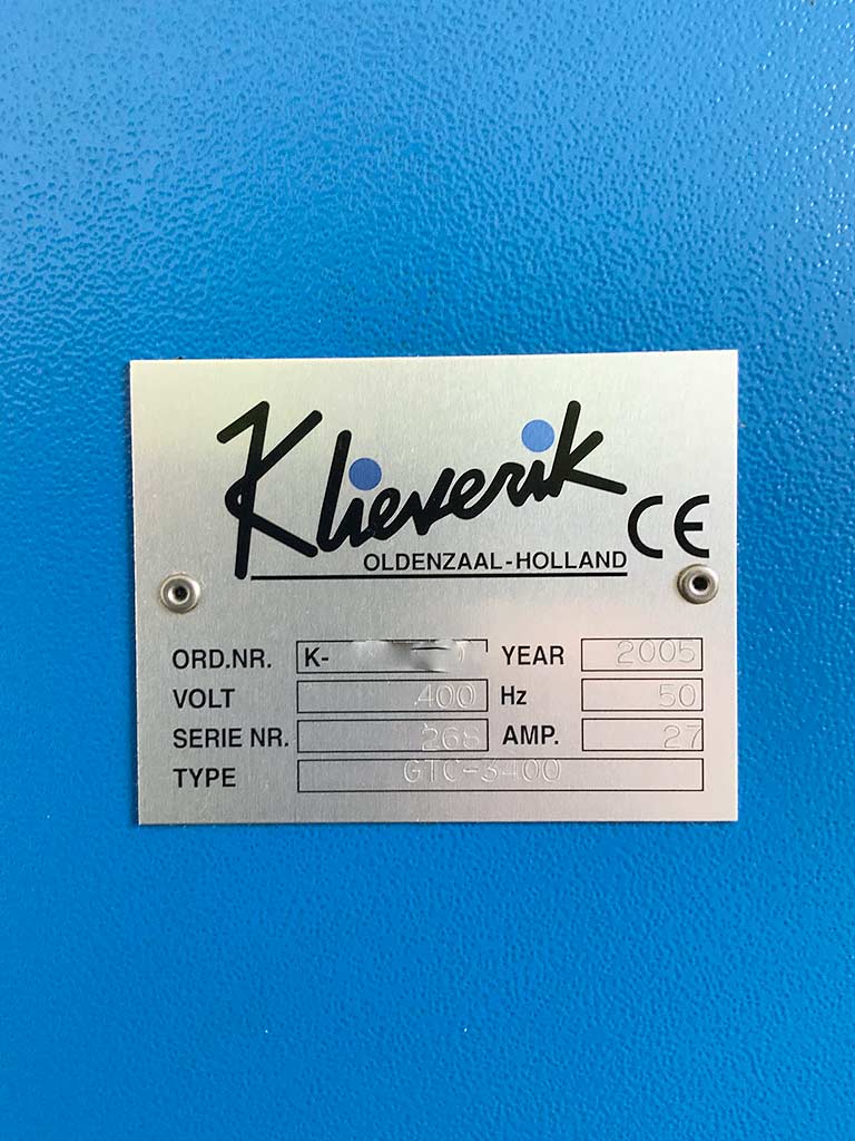 Klieverik GTC81-3400 Calender - Thumbnail 5
