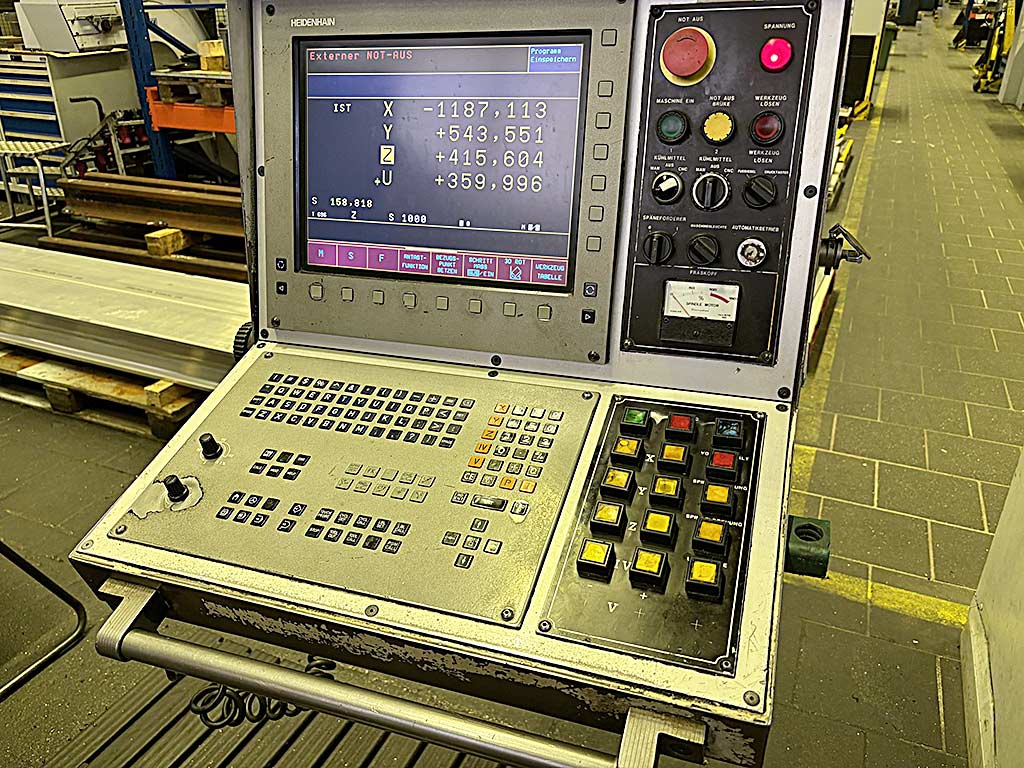 Anayak FBZ-HV-2500 CNC Bettfräsmaschine - Thumbnail 3