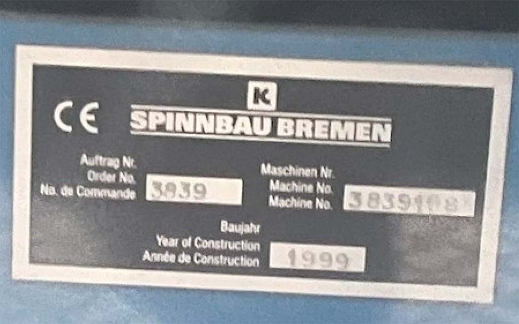 Spinnbau Bremen Carding Machine - Thumbnail 5