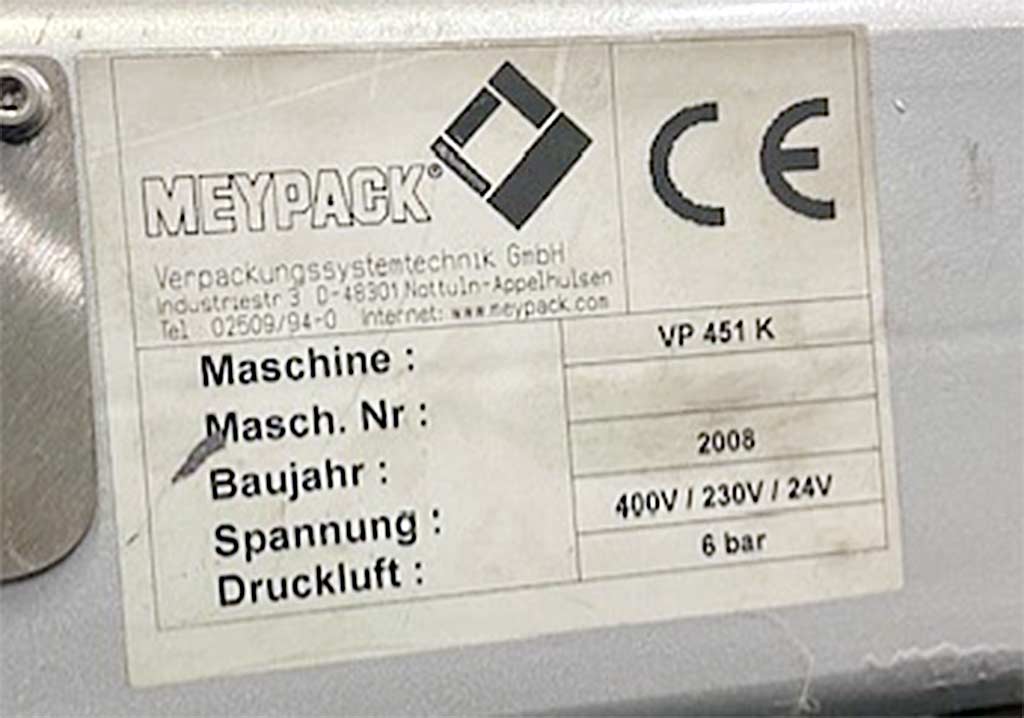 Meypack VP 451 K Case Packer - Thumbnail 4