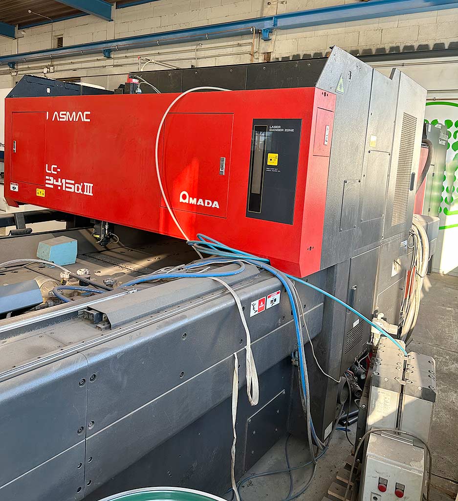 Amada LC-2415 Alpha III - 4kW CNC Laser Cutting Machine - Thumbnail 3