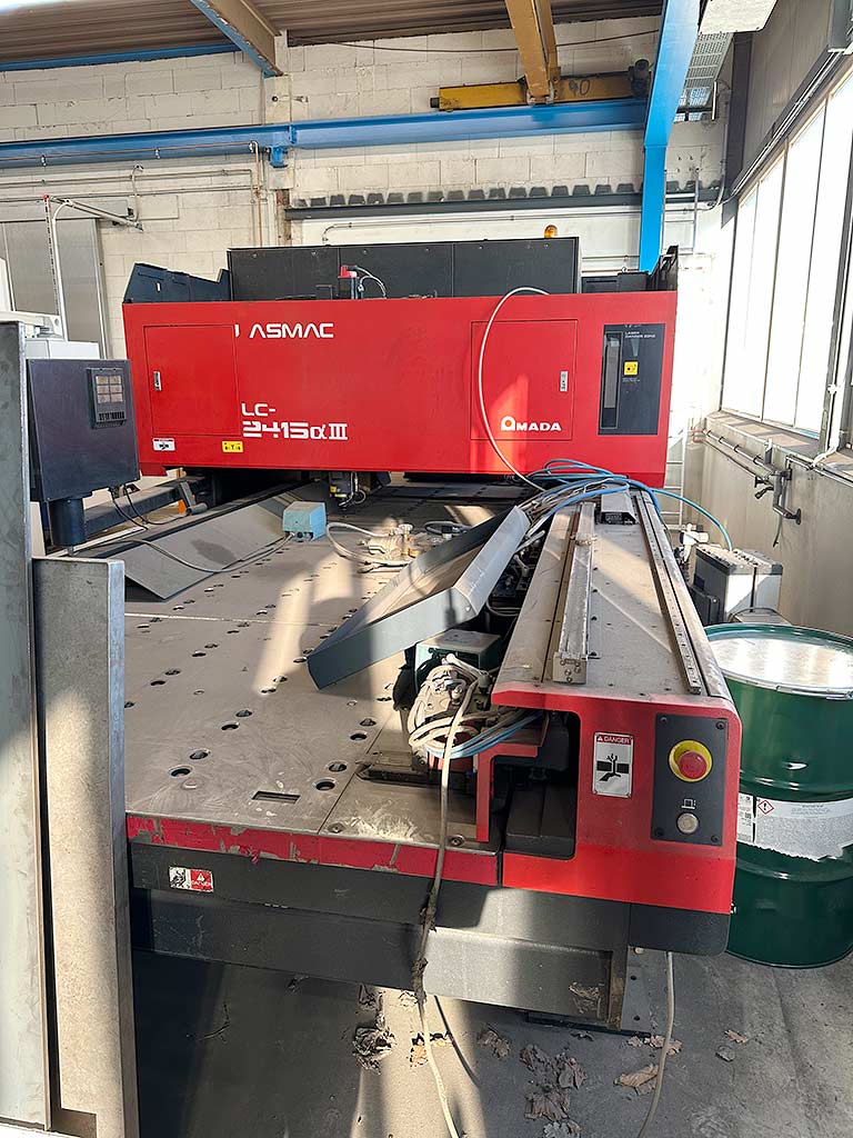 Amada LC-2415 Alpha III - 4kW CNC Laser Cutting Machine - Thumbnail 4