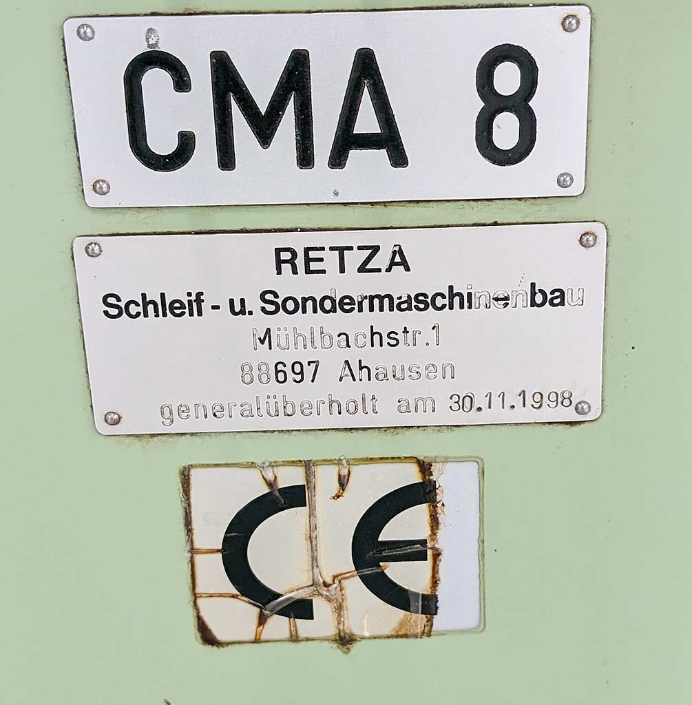 Retza CMA 8 Internal Cylindrical Grinding Machine - Thumbnail 3