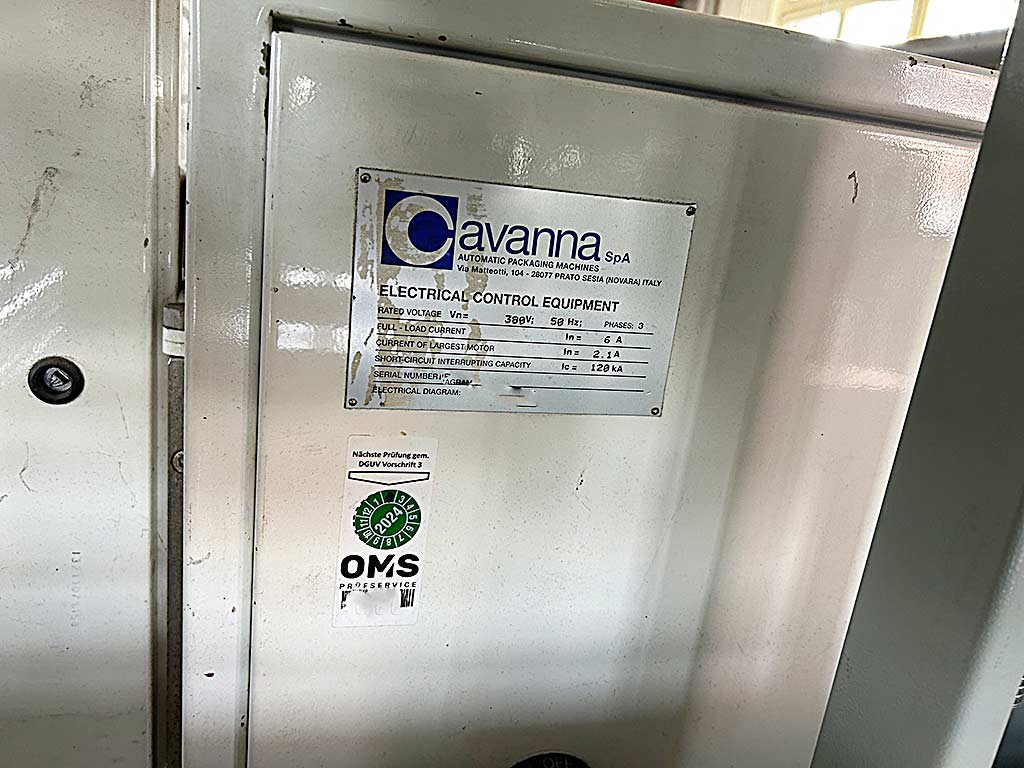Cavanna Model 011 Schlauchbeutelmaschine - Thumbnail 6