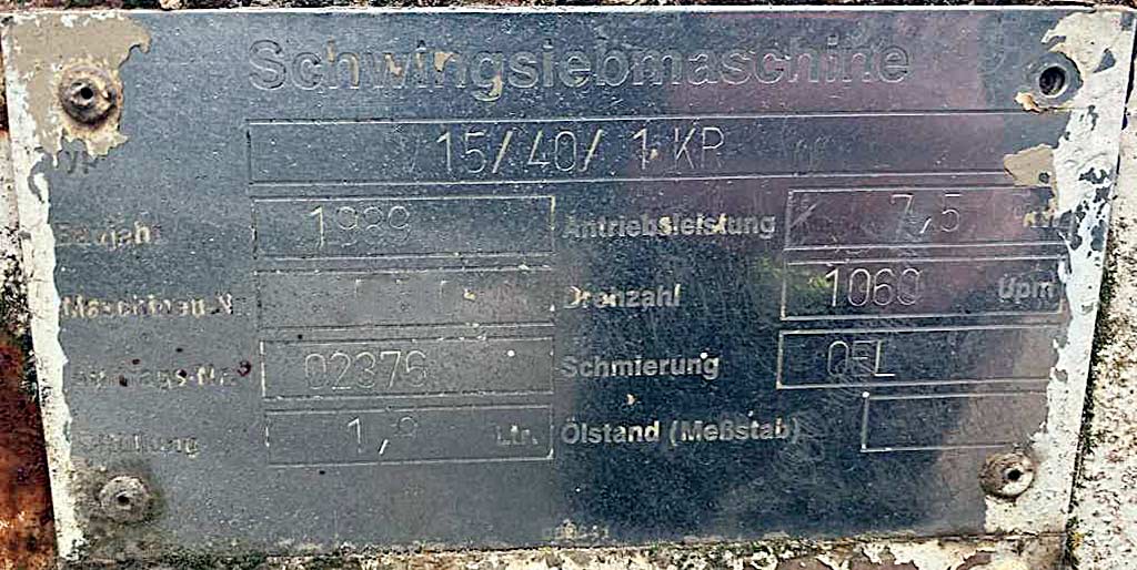 Främbs & Freudenberg 15/40/1KR Heavy-Duty Screen - Thumbnail 4