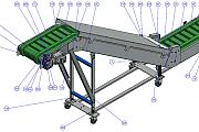 Belt-Conveyor-Trapo used