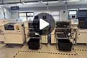Bestückungslinie-Juki-KE-2070-KE-2080 gebraucht